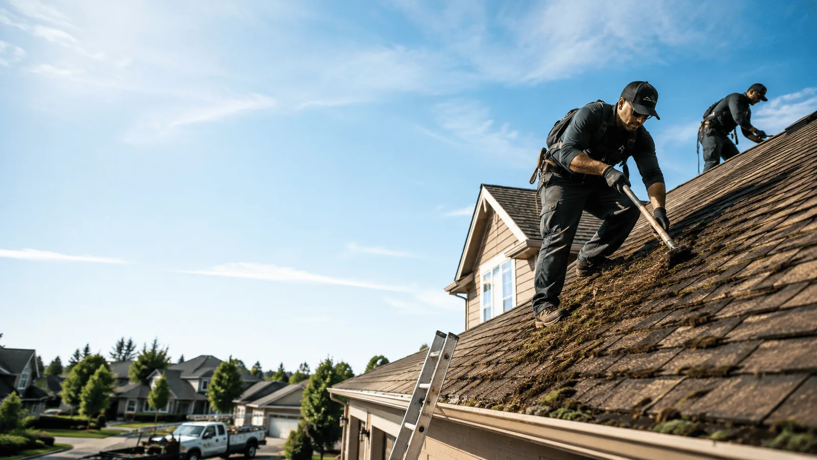 Roof Moss Removal in Gonzales, TX near me